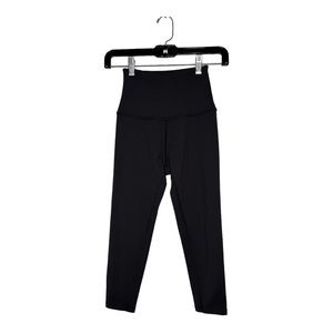 Beyond Yoga High Waist Capri Cropped Tights Athletic Leggings Black Size XS